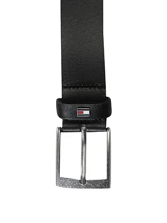 TOMMY HILFIGER | Cintura in pelle ADAN | schwarz